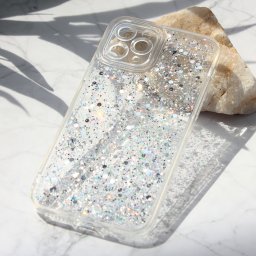 Maska Glitter za iPhone 11 Pro 5.8 srebrna