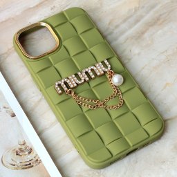 Maska Pearl za iPhone 14 6.1 zelena