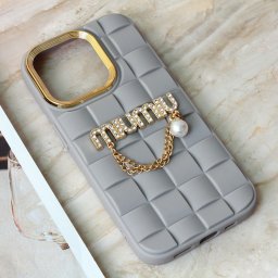 Maska Pearl za iPhone 14 Pro 6.1 siva