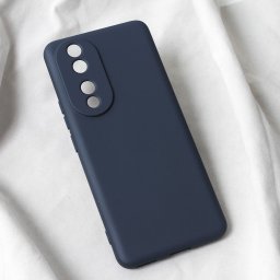 Maska Teracell Soft Velvet za Honor 90 tamno plava