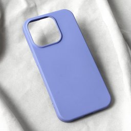 Maska Teracell Soft Velvet za iPhone 15 Pro 6.1 ljubicasta