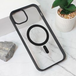 Torbica Magsafe Shining Camera za iPhone 15 Plus 6.7 crna