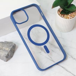 Maska Magesafe za iPhone 15 Plus 6.7 tamno plava