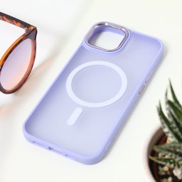 Maska Magsafe colorful za iPhone 14 6.1 lila
