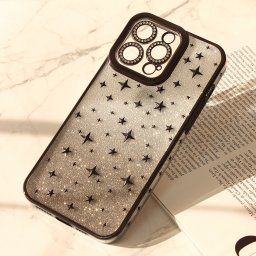 Maska Shiny Frame za iPhone 15 Pro Max 6.7 crna