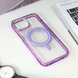 Maska Frame Magsafe za iPhone 15 6.1 ljubicasta