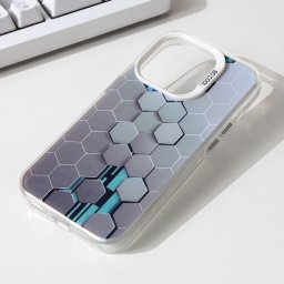 Maska Honeycomb Color za iPhone 15 Pro 6.1 type 3