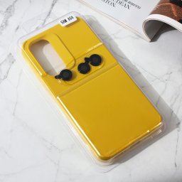 Maska Colorful and Camera glass za Samsung A546B Galaxy A54 5G zuta
