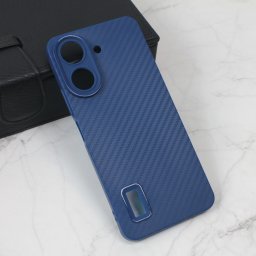 Torbica Carbon Stripe za Xiaomi Redmi 13C plava