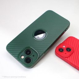 Maska Carbon Stripe za iPhone 14 6.1 plava