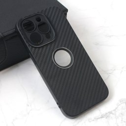 Maska Carbon Stripe za iPhone 15 Pro 6.1 crna