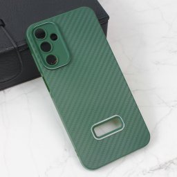 Maska Carbon Stripe za Samsung A156B Galaxy A15 5G zelena