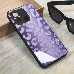 Torbica Shiny glass za Xiaomi Redmi 12C ljubicasta