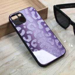 Maska Shiny glass za iPhone 15 6.1 ljubicasta