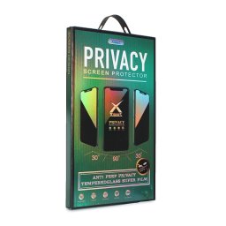Zastitno staklo Tempered Glass Privacy 2.5D full glue za Samsung A256B Galaxy A25 5G crni