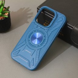 Maska Combat za iPhone 15 Pro 6.1 plava