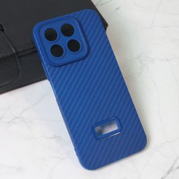 Maska Carbon Stripe za Honor X8b plava