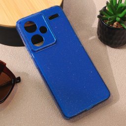 Torbica Sparkle Dust za Xiaomi Redmi Note 13 Pro Plus tamno plava