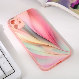 Maska Abstract za iPhone 11 6.1 roza