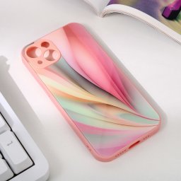 Maska Abstract za iPhone 13 6.1 roza