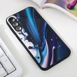 Maska Abstract za Samsung A156B Galaxy A15 5G tamno plava