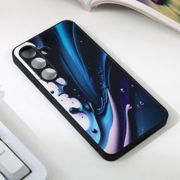 Maska Abstract za Samsung S921B Galaxy S24 tamno plava