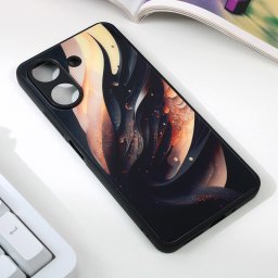 Maska Abstract za Xiaomi Redmi 13C crna