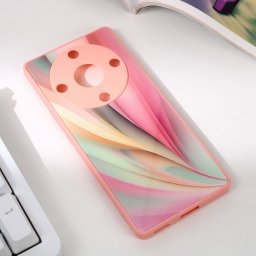 Maska Abstract za Honor Magic 5 Lite roza