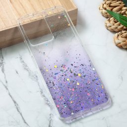 Maska Silikonska Glitter za Xiaomi Redmi Note 12 4G (EU) ljubicasta