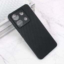 Torbica Carbon fiber za Xiaomi Redmi Note 13 Pro 5G (EU) crna