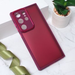 Maska Shining Camera za Samsung S918B Galaxy S23 Ultra crvena