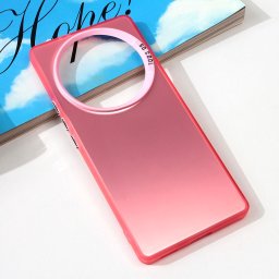 Maska Clear za Honor Magic 5 Lite roza