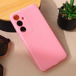 Maska Sparkle Dust za Samsung S926B Galaxy S24 Plus roze