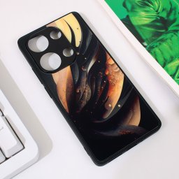 Maska Abstract za Xiaomi Redmi Note 13 Pro 4G crna