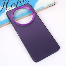 Maska Clear za Xiaomi Redmi A3 ljubicasta