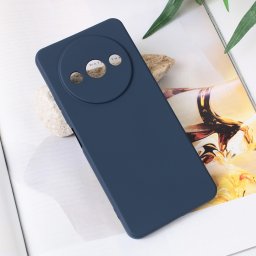 Maska Teracell Soft Velvet za Xiaomi Redmi A3 tamno plava