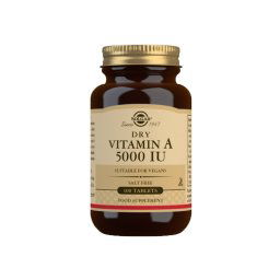 SOLGAR Vitamin A 5000 ij 100 tableta