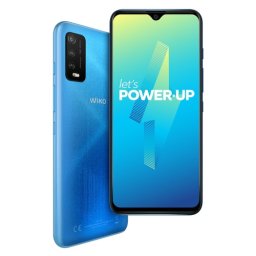 WIKO Power U10 3/32GB /6,8"/ punjač+slušalice+ silikon + folija PLAVA
