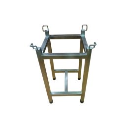 Inox postolje za mesarski panj 50x50x80cm
