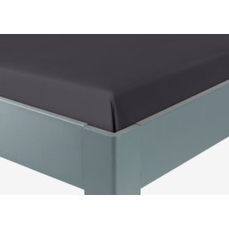 Čaršav 240x260 cm antracit siva