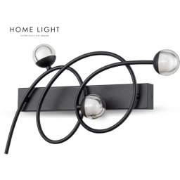 LUNA 323 ZIDNA LAMPA 11W 3000K CRNA