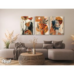 Moderne slike na platnu Devojke portret ms146