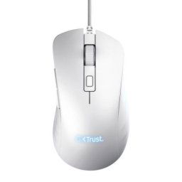Trust GXT924W Ybar+ gaming miš beli (24891)
