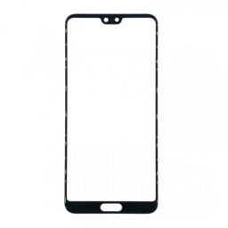 Staklo za touch screen Huawei P20 crno + OCA (OEM-MX)
