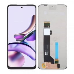 LCD za Motorola Moto G13+ touch screen crni ORG