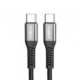 USB data kabal Moxom MX-CB235 PD 60W Type-C na Type-C 1m crni
