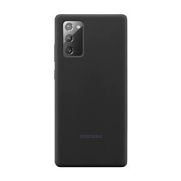 Original Samsung silikonska futrola Note 20 maska EF PN980 Crna Outlet