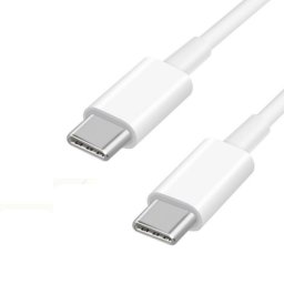 USB kabel Teracell Plus PD Type-C na Type-C beli 1m