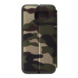 Maska na preklop Army flip cover za Samsung S6/G920 zeleni