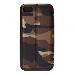 Maska na preklop Army flip cover za iPhone 7 braon